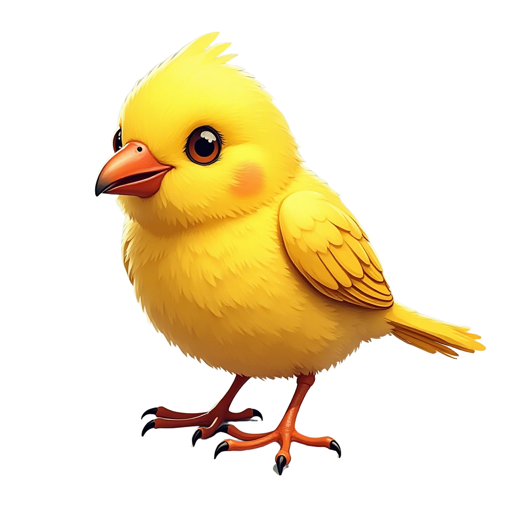 Chirpy Yellow Chick